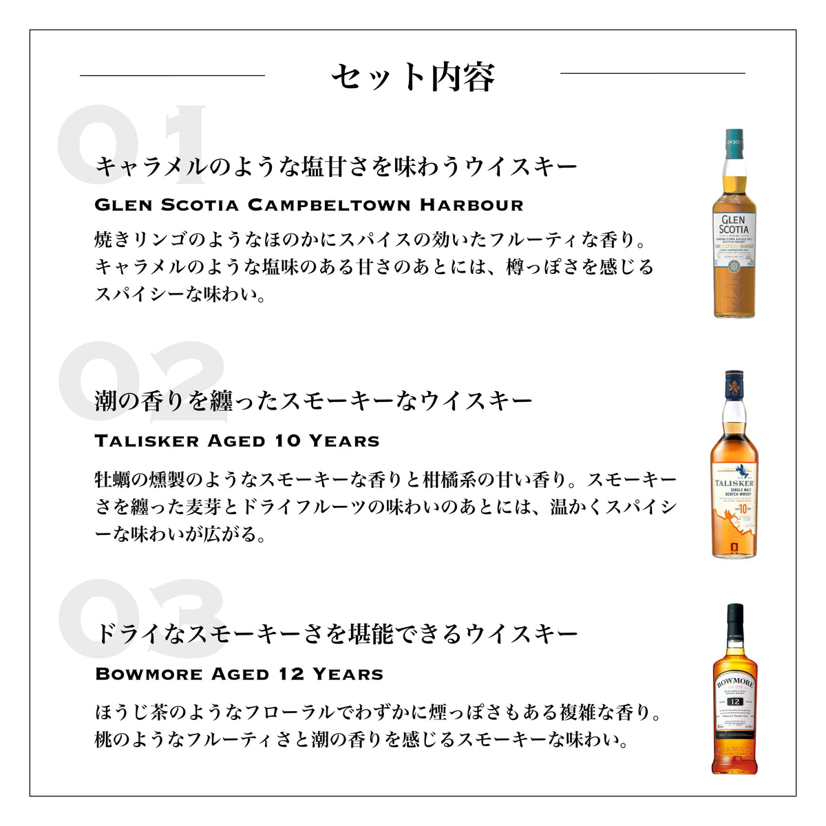 ハイボールに合うウイスキー 飲み比べセット|5本