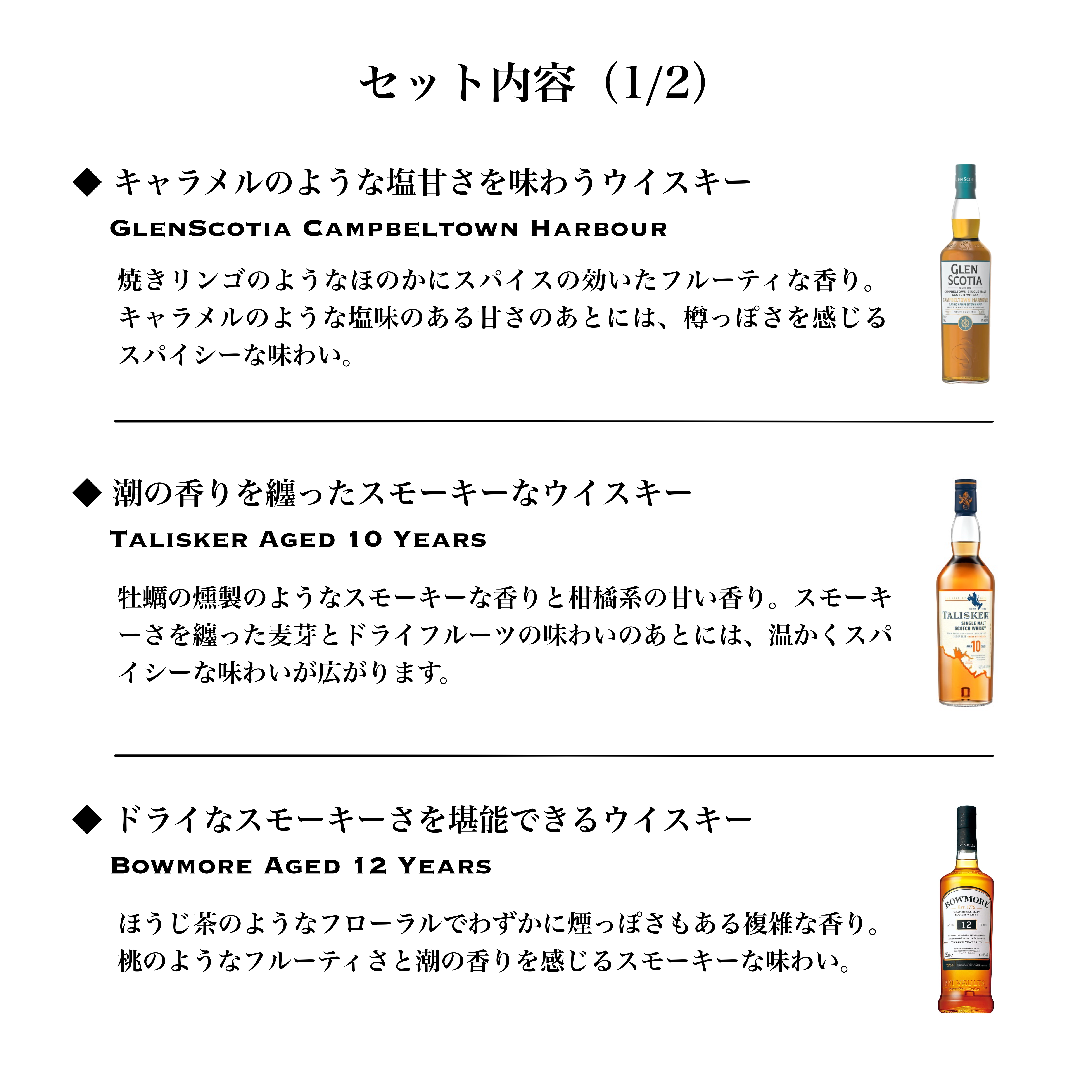 ハイボールに合うウイスキー 飲み比べセット|5本