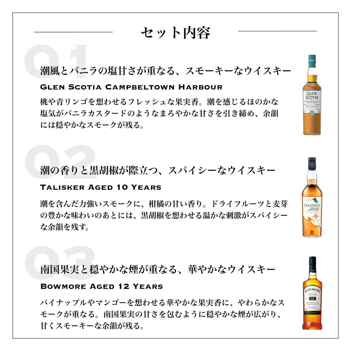 ハイボールに合うウイスキー 飲み比べセット｜5本